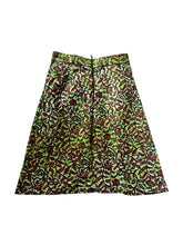 Load image into Gallery viewer, Waxprint cotton midi skirt.