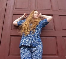 Load image into Gallery viewer, Organic cotton trousers. Handmade cotton string.