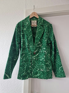 Organic cotton blazer jacket. Unisex fit.
