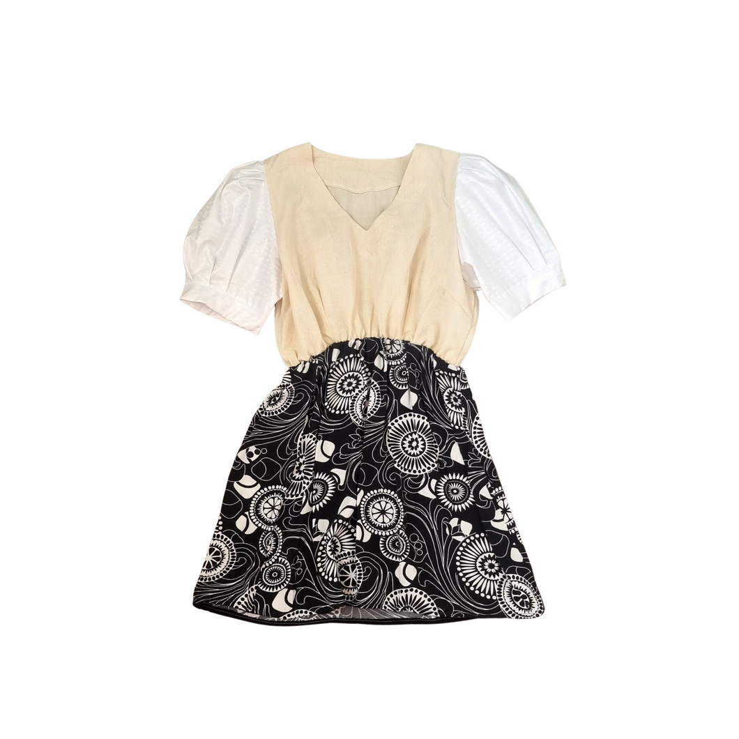 Upcycled top organic cotton.